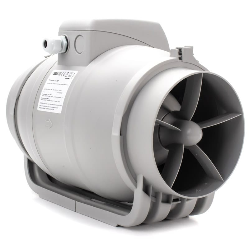 typhoon 160 2sp - ventilator axial de tubulatura typhoon 160 2sp, debit 340mc/h, 2 trepte de viteze, diametru o160mm - imagine 3